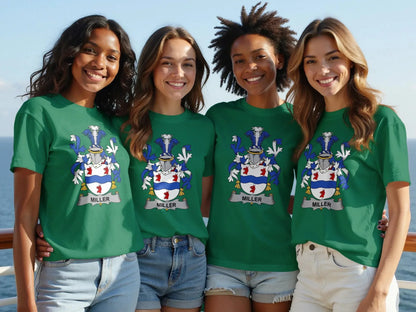 Personalized Miller Coat of Arms Family Crest T-shirt Product