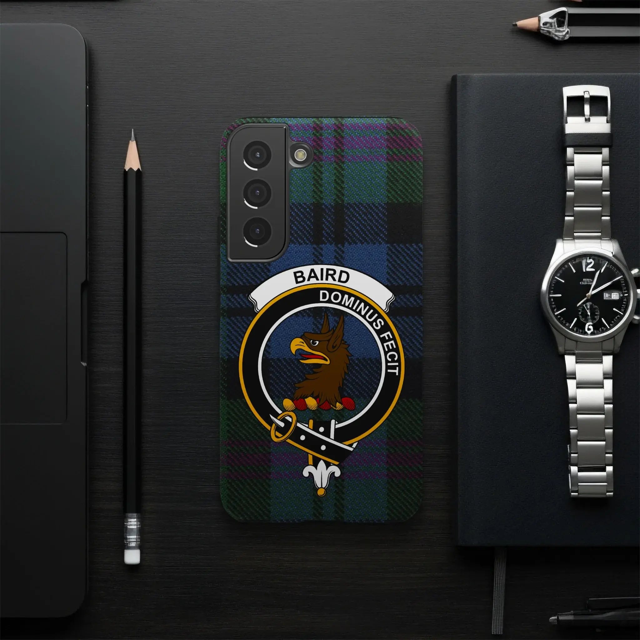 Baird Dominus Fecit Crest Phone Case for Protection