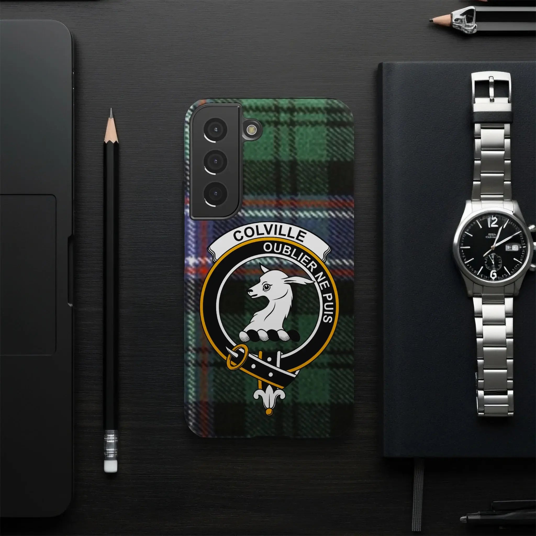 Colville Oublier Ne Puis Crest Phone Case