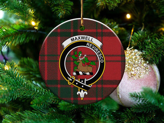 Maxwell Revire Co Tartan Clan Christmas Ornament product