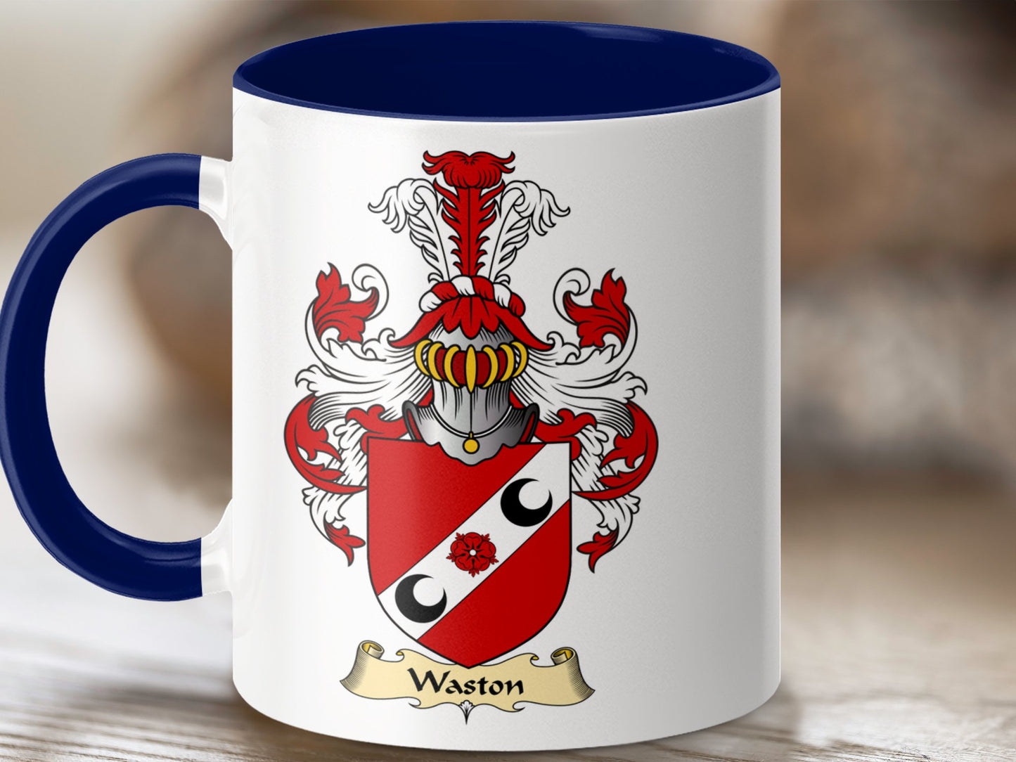 Clan Waston Scottish Coat of Arms Mug - Living Stone Gifts