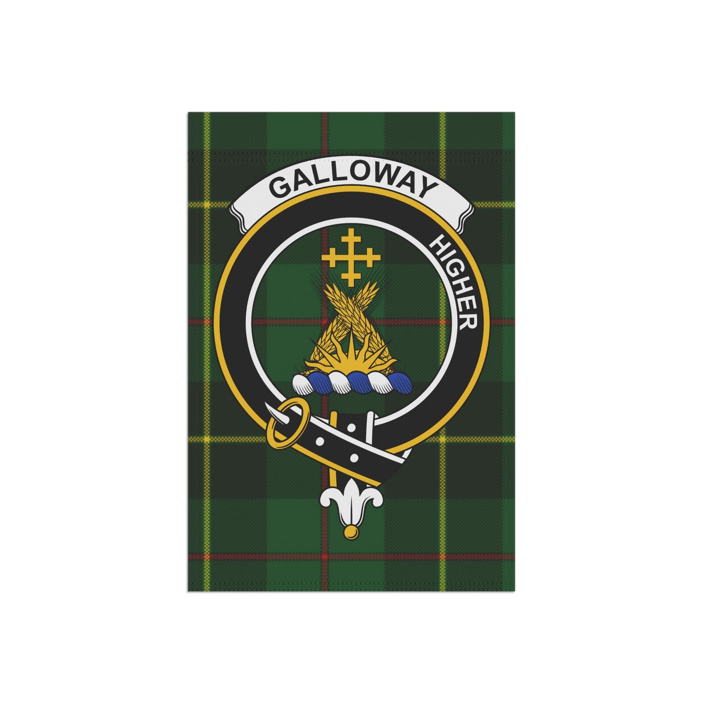 Galloway Clan Scottish Clan Scottish Tartan Crest Garden Flag