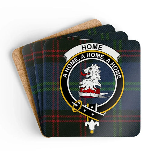 Clan Crest Home A Home A Home Plaid Coaster Set product type