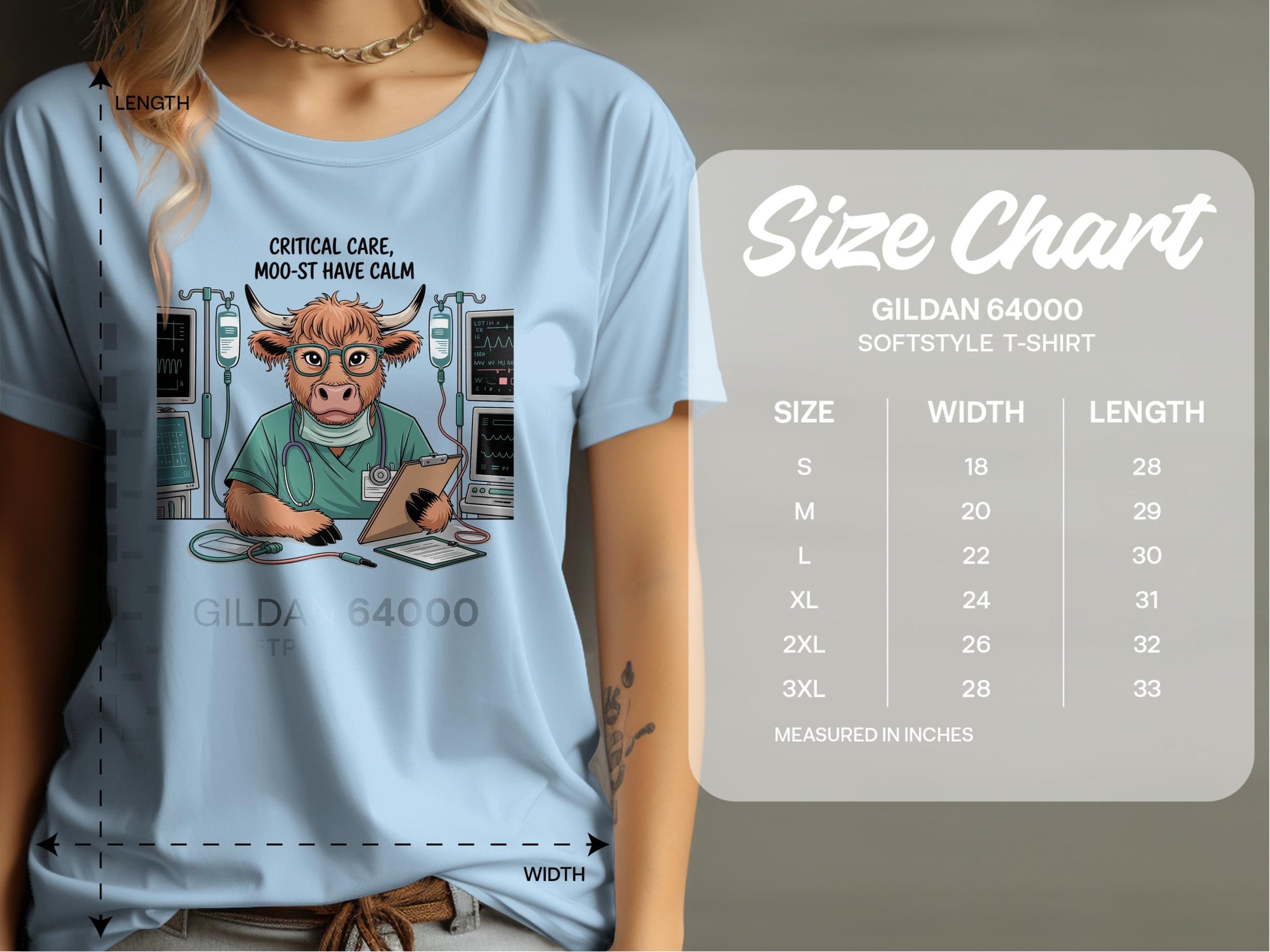 Critical Care Moo-st Have Calm Graphic T-Shirt - Celtic Ancestry Gifts