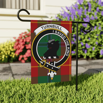 Decorative Turnbull I Saved The King garden flag product