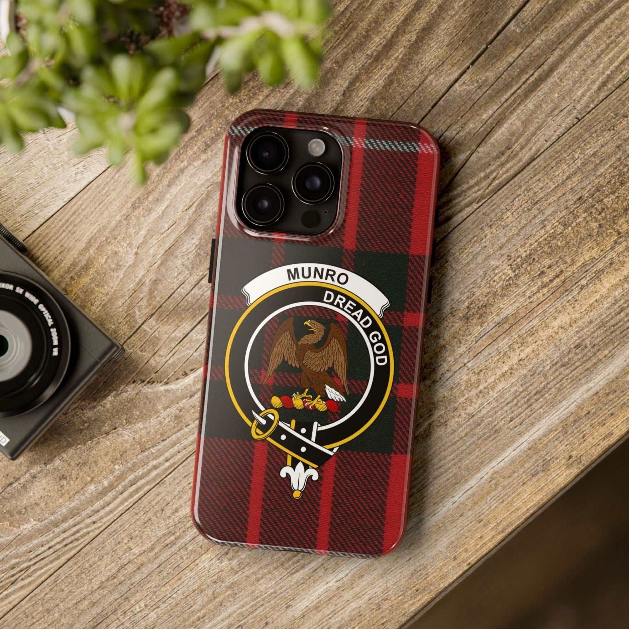 Munro Clan Scottish Tartan Cell Phone Case - Celtic Ancestry Gifts