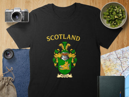 Scotland Pride Family Crest Design T-shirt product