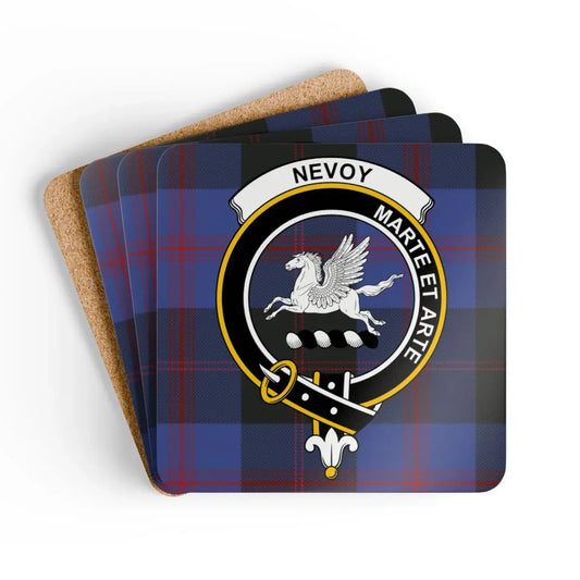 Nevoy Martet Et Arte Clan Plaid Coasters product type