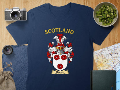 Scotland Crest Family Heritage T-Shirt product type