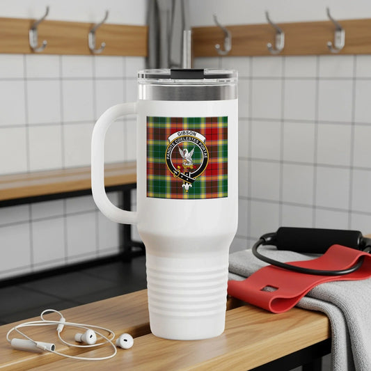 Scottish Tartan Travel Mug Fitness Lifestyle Product