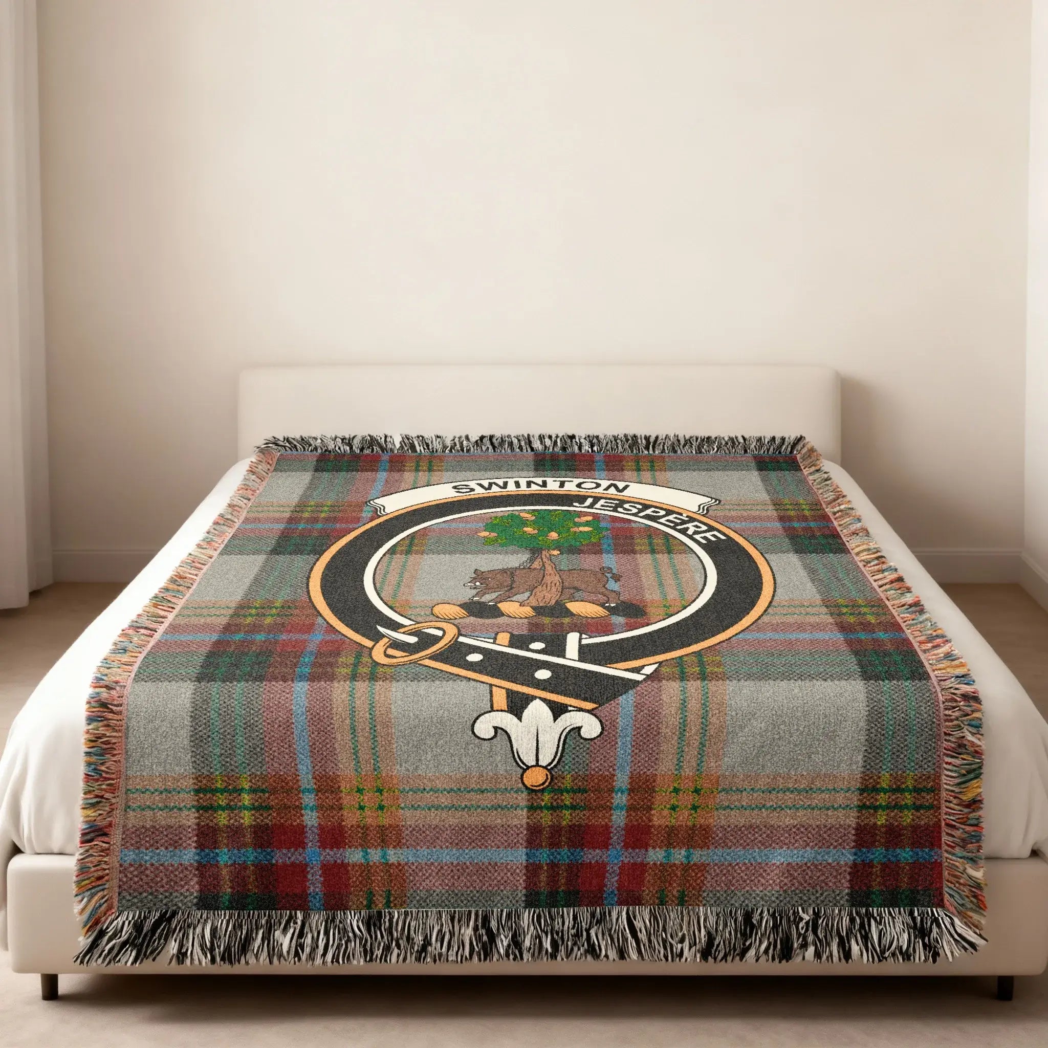 Swinton Jespere Plaid Tartan Design Blanket Product
