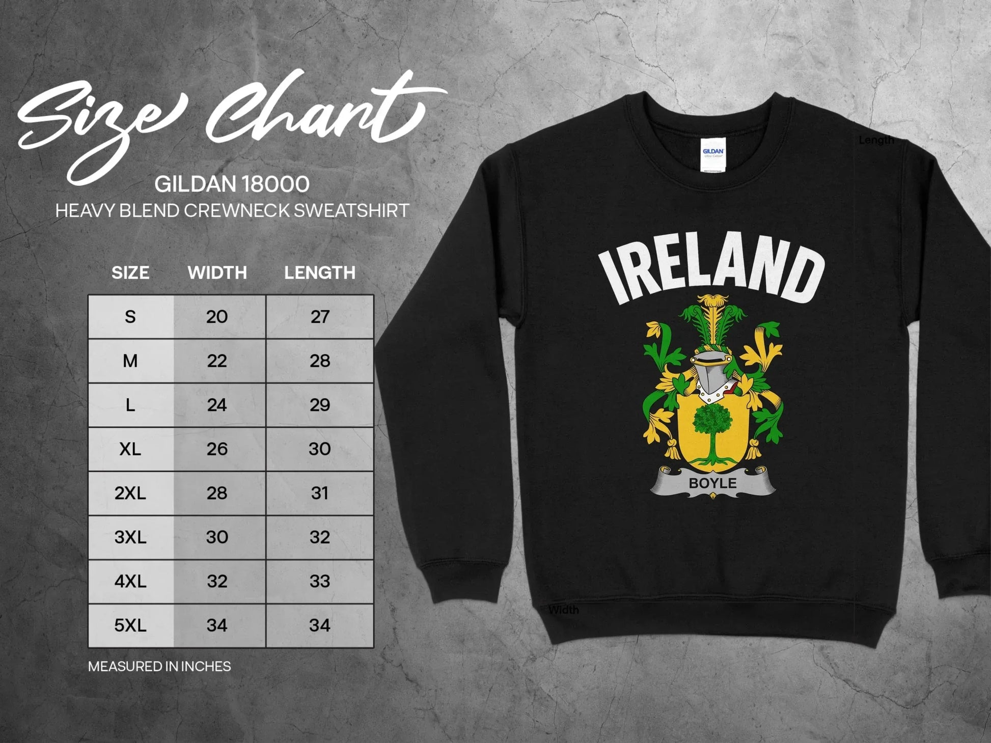 Ireland Boyle Heavy Blend Crewneck Sweatshirt product