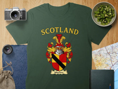 Scotland MacIver Family Crest Heritage T-shirt product