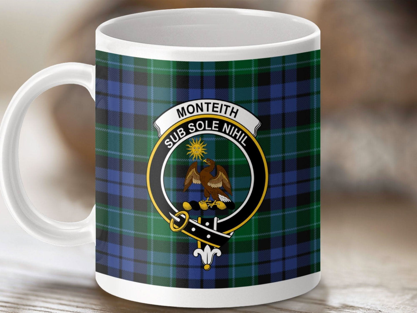 Monteith Sub Sole Nihil Plaid Mug product
