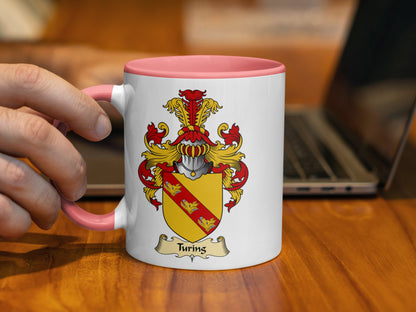 Turing Clan Scottish Coat of Arms Mug - Living Stone Gifts