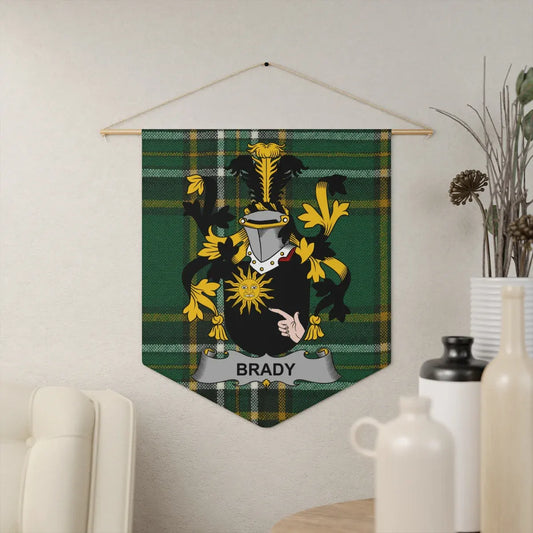 Custom Family Crest Medieval Coat of Arms Banner product type