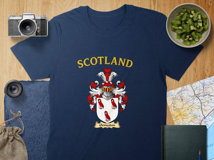 Scotland Crest Ornston Graphic Tee Shirt product