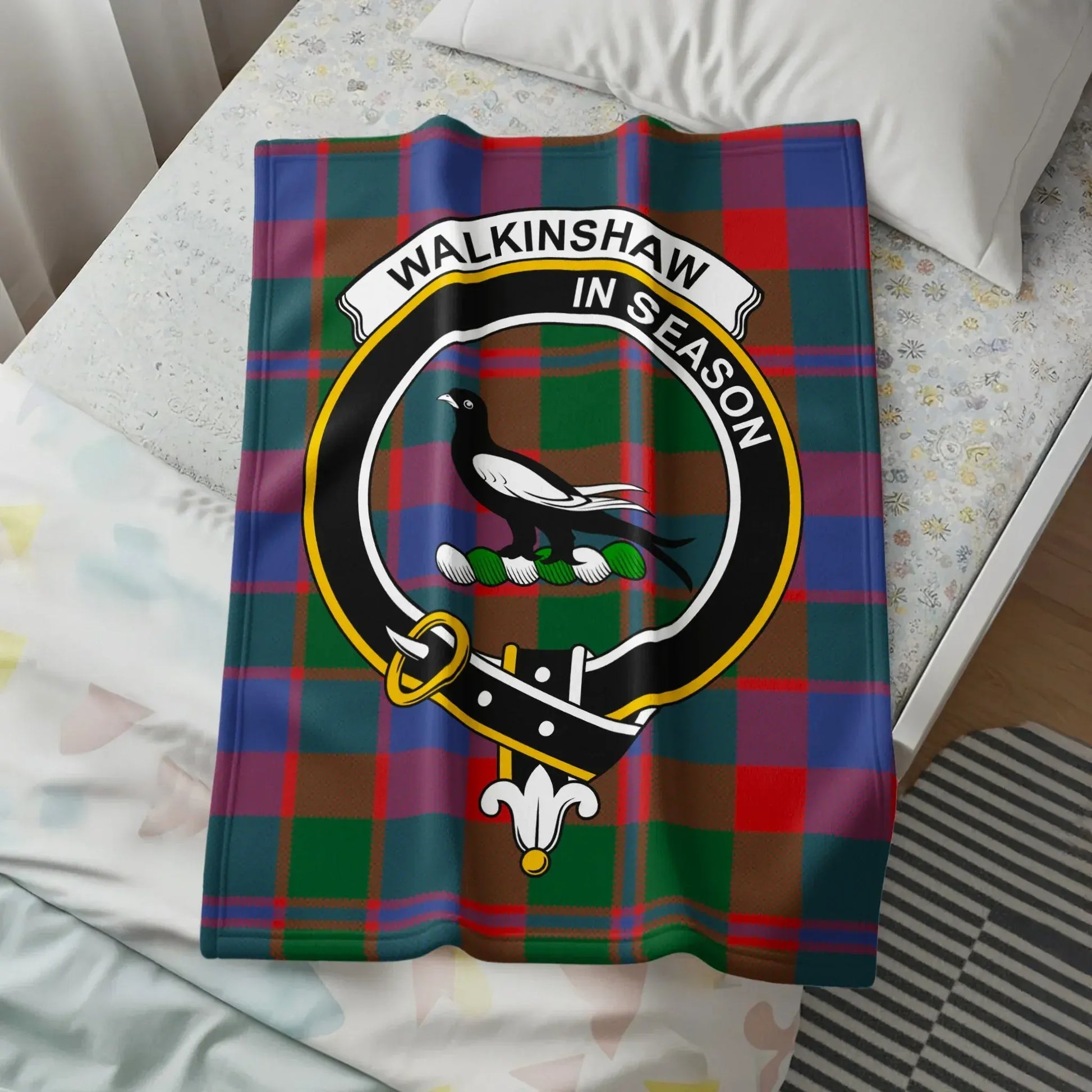 Walkinshaw In Season Plaid Pattern Blanket product