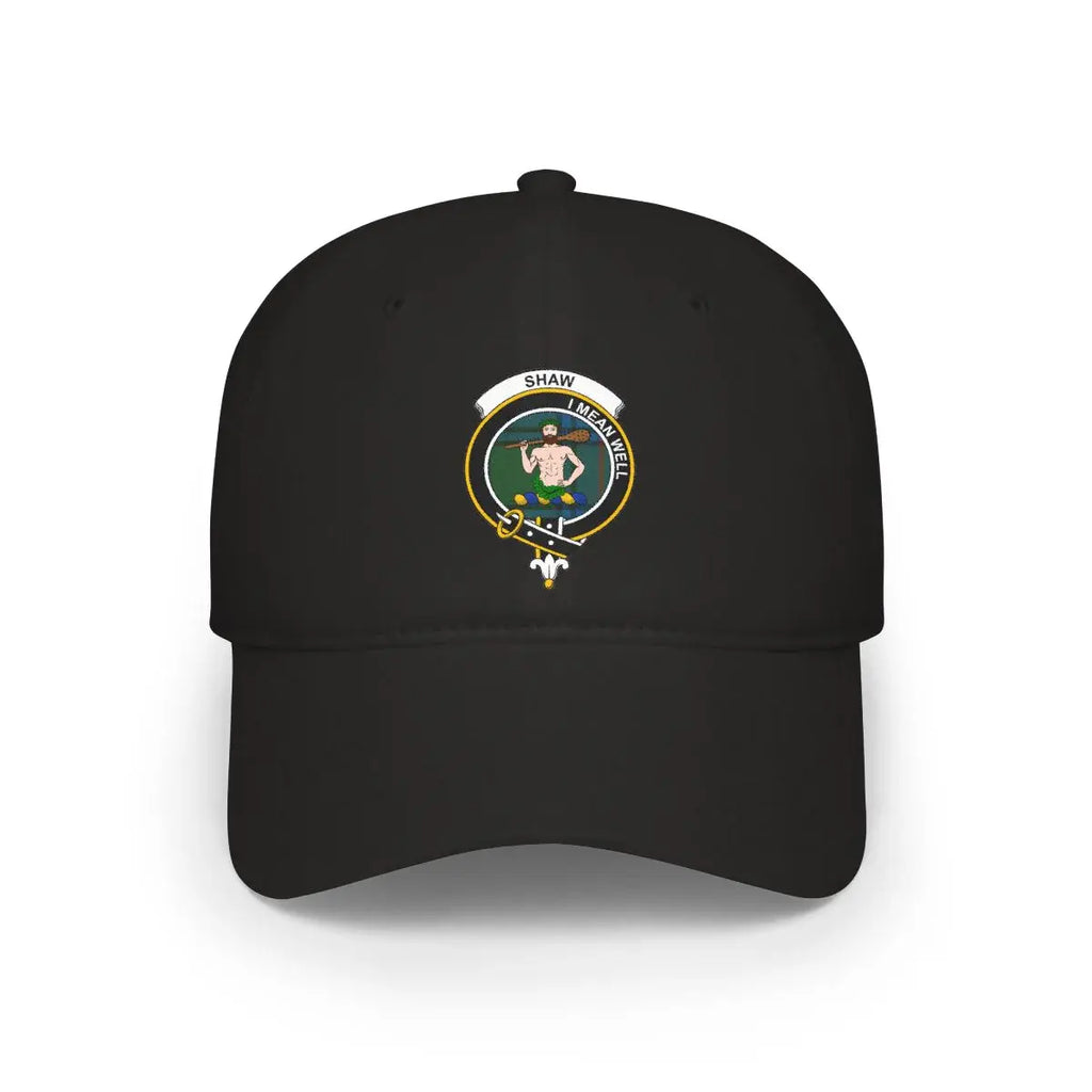 Shaw I Mean Well Logo Black Cap Hat Accessory