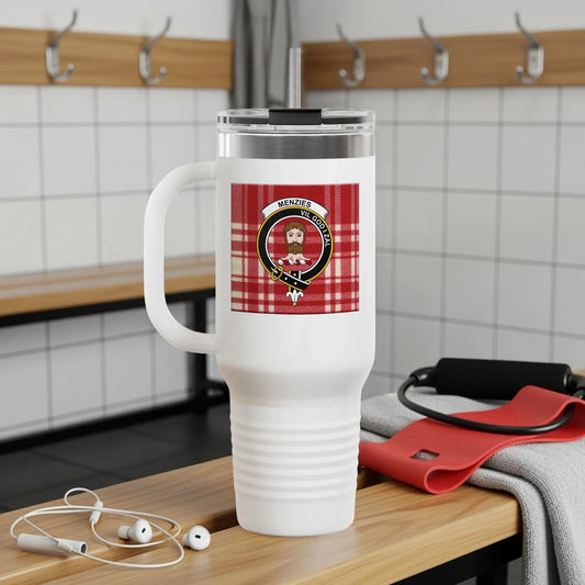 Large Travel Mug with Menzies Coat of Arms design product