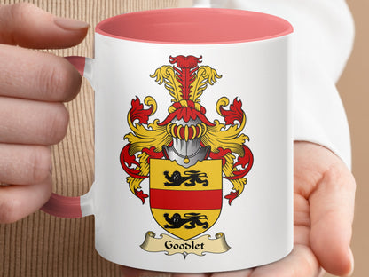 Clan Goodlet Scottish Clan Accent Coffee Mug - Living Stone Gifts