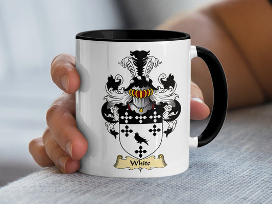 Clan White Scottish Coat of Arms Mug - Living Stone Gifts