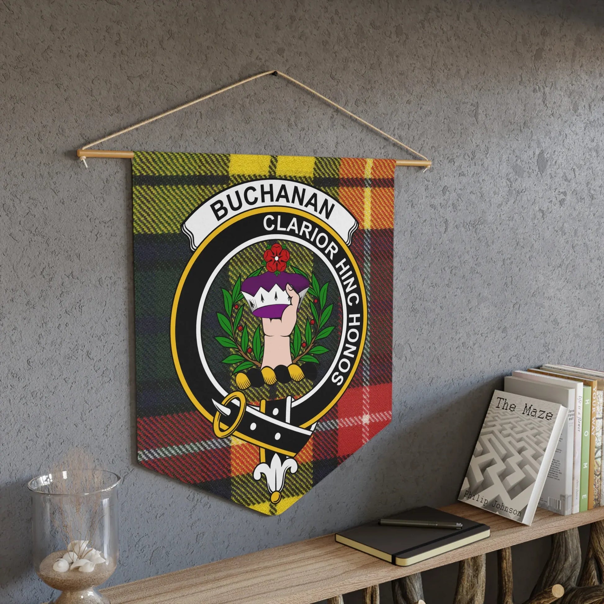 Buchanan Clan Crest Scottish Wall Hanging product type