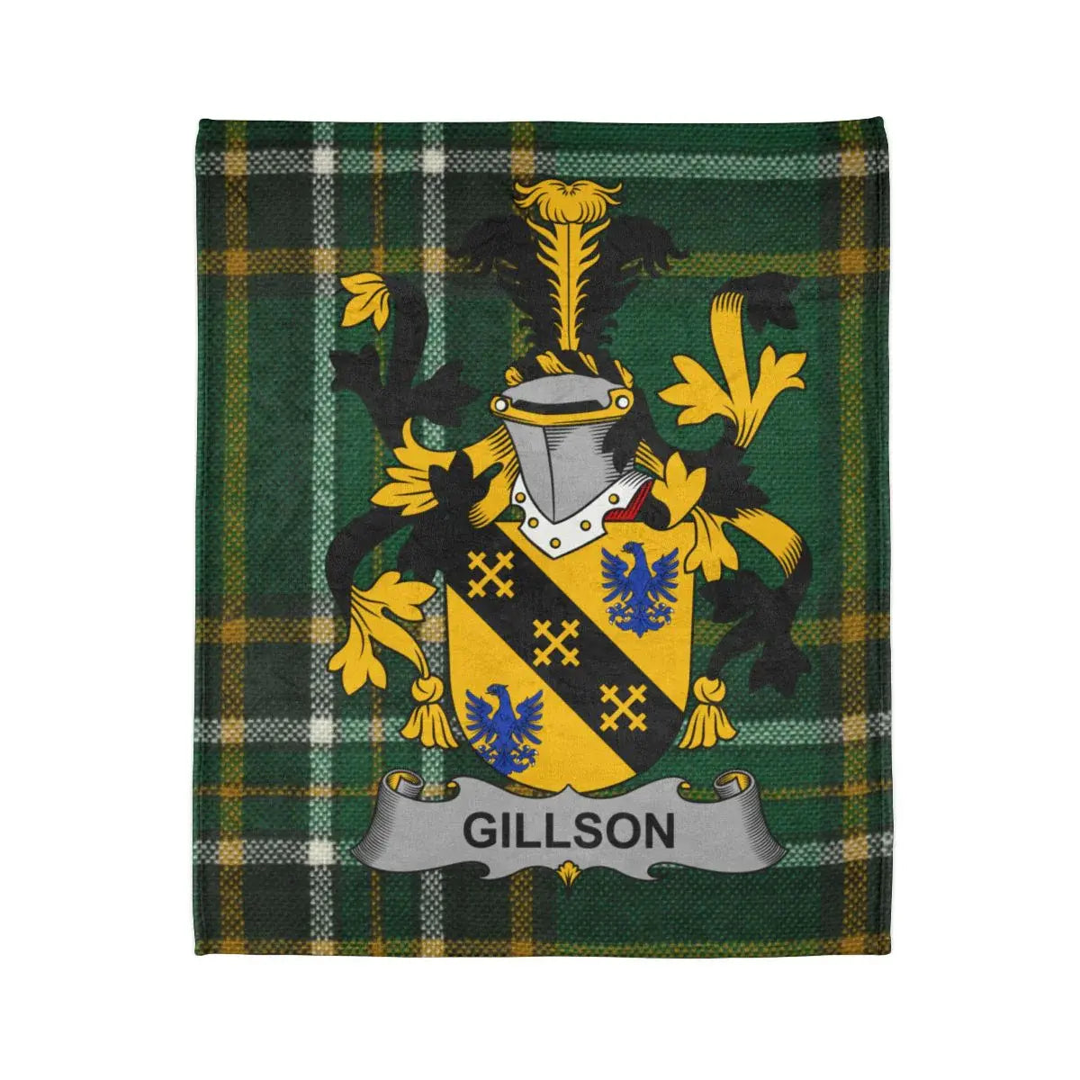 Gillson Family Crest Plaid Blanket product