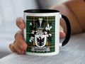 Moriarty Irish family crest black accent mug