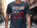 Dark t-shirt with "SCOTLAND vs HAITI" and flags, June 13 Foxborough.