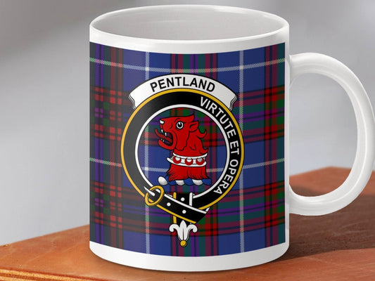 Pentland Virtute et Opera Tartan Mug product type