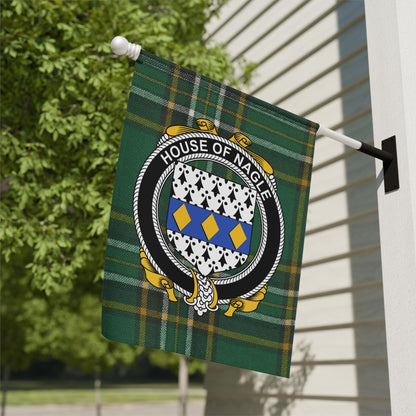 House of Nagle Family Crest Flag decorative flag