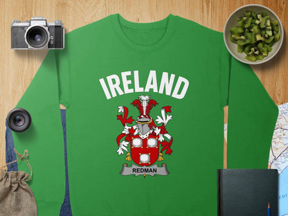 Ireland Redman Graphic Print Green Sweatshirt product