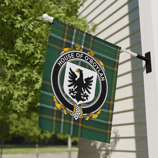House of Boylan Plaid Outdoor Decorative Flag