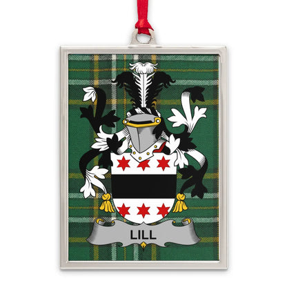 Family Coat of Arms Plaid Pattern Wall Art product type