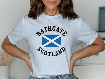 Bathgate Scotland Flag Graphic T-shirt product type