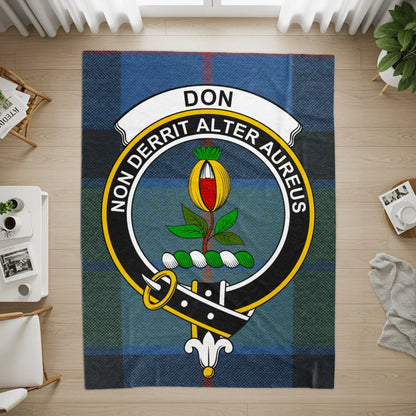 Scottish Family Crest Emblem Tartan Blanket product