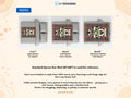 Size guide for Acheson Scottish family crest woven blanket with Caledonia tartan background