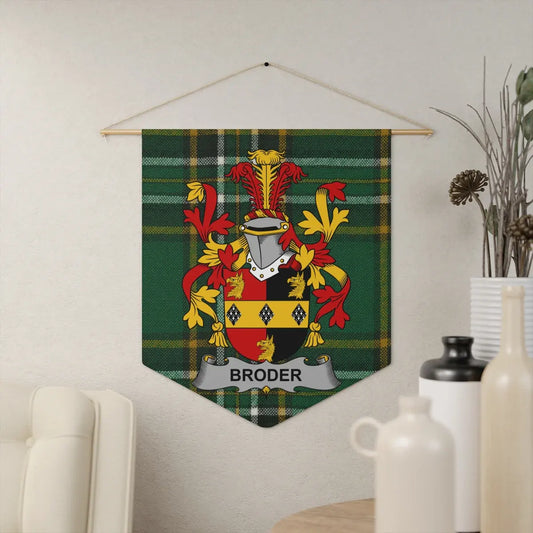 Personalized Family Crest Wall Banner product