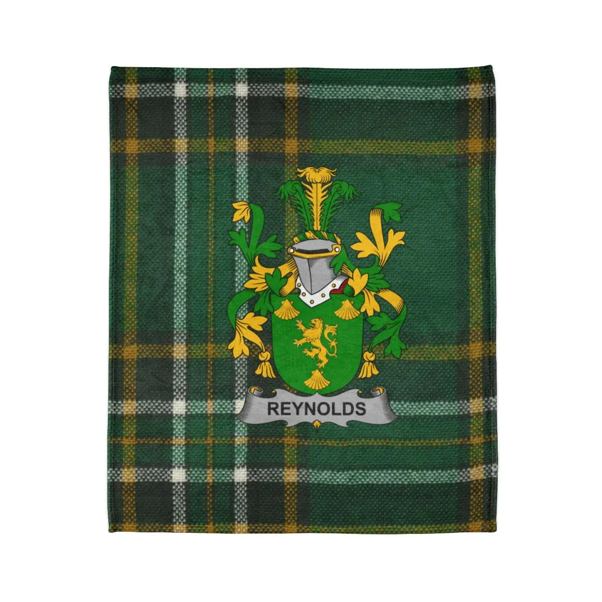 Personalized Reynolds Tartan Plaid Design Blanket product