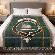 Clan MacNeil Tartan Woven Blanket – Scottish Heritage Throw