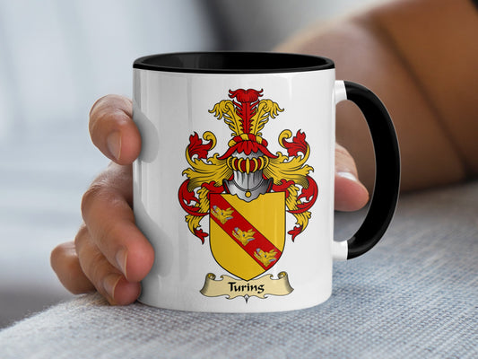 Turing Clan Scottish Coat of Arms Mug - Living Stone Gifts