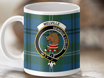 Melville Denique Coelum Mug Family Crest product
