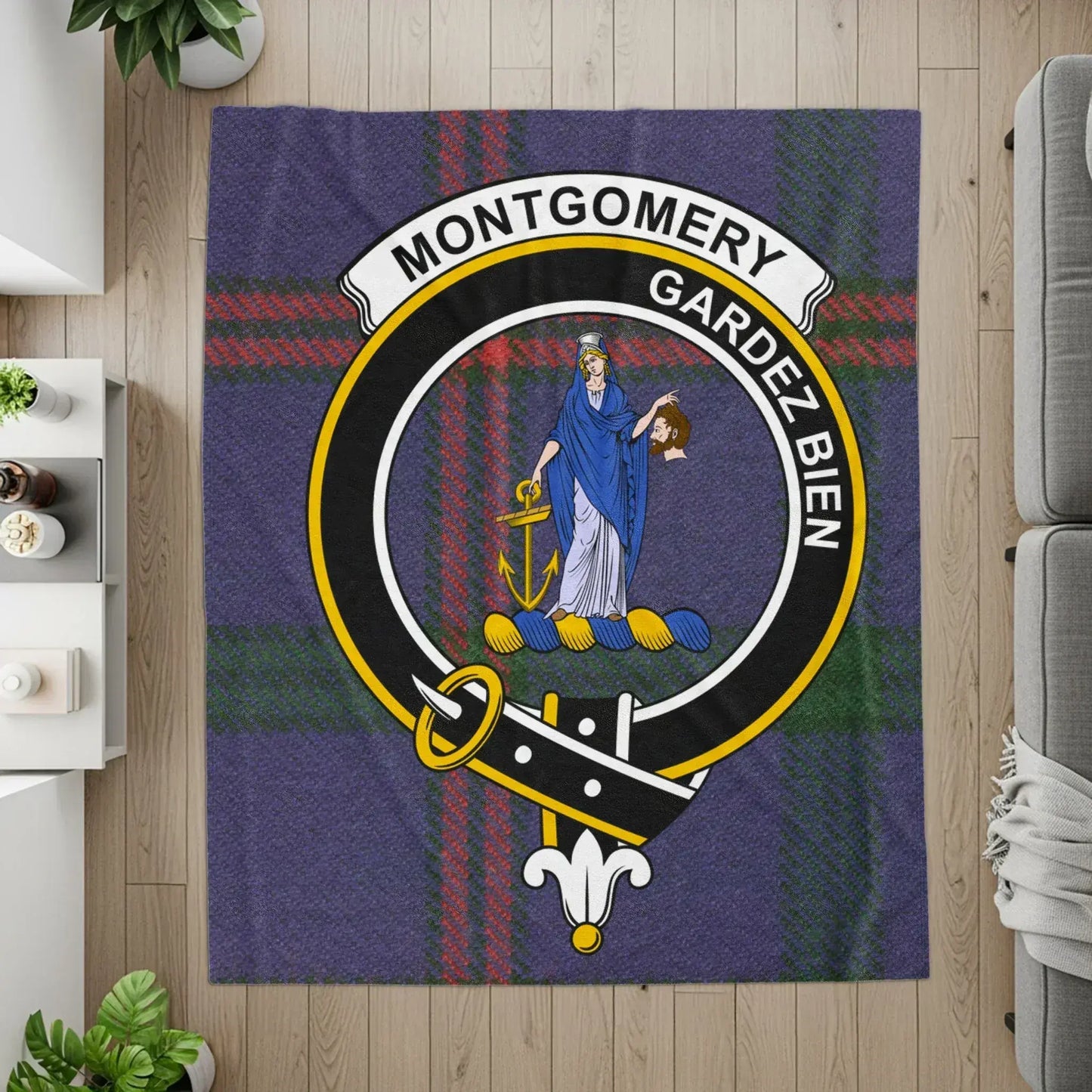 Montgomery Gardez Bien Emblem Blanket product