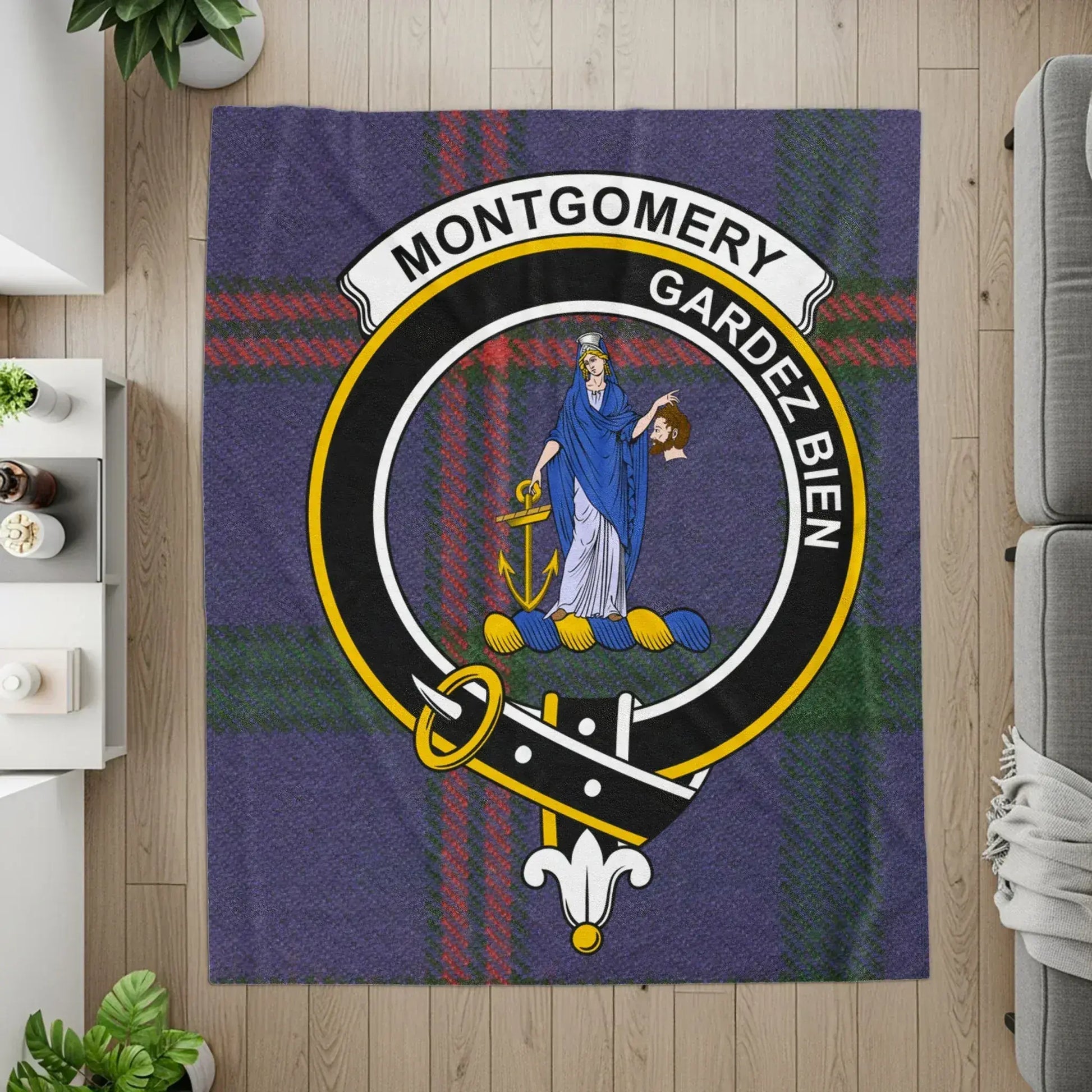 Montgomery Gardez Bien Emblem Blanket product