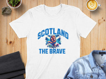 Scotland The Brave Pride Graphic T-Shirt - Living Stone Gifts