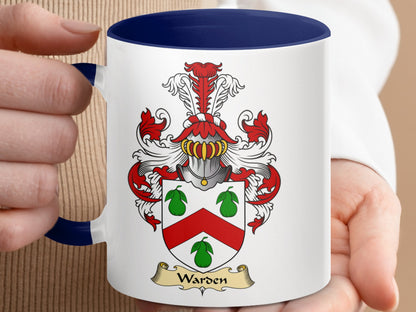 Clan Warden Scottish Coat of Arms Mug - Living Stone Gifts