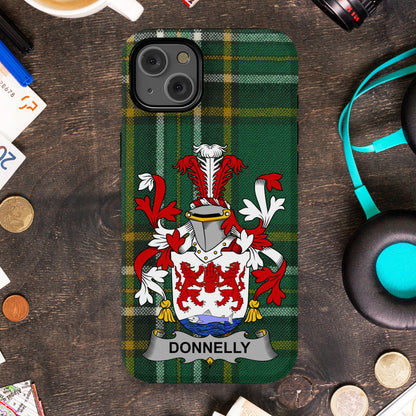Tartan Style Phone Case with Family Crest product type
