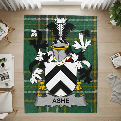 Noble Family Crest Ashe Design Area Rug product