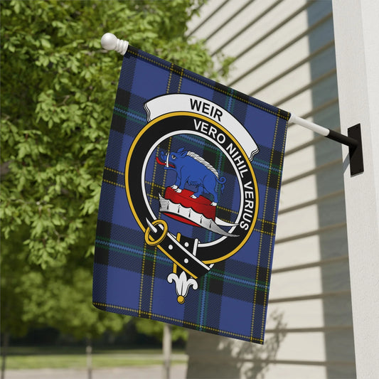 Tartan Plaid Weir Vero Nihil Verius Flag product